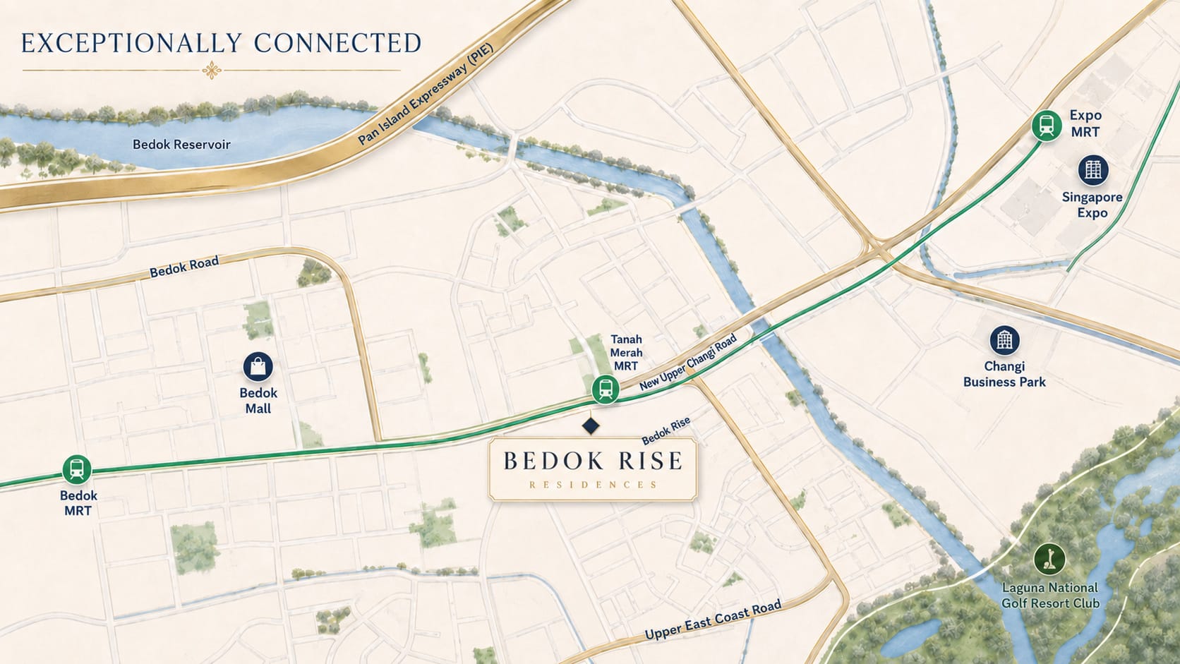 Bedok Rise Residences Location